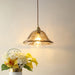 Plafonnier Vintage en Verre Marron - DWHOME