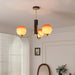 Vintage Caramel Globe Chandelier-DWHOME