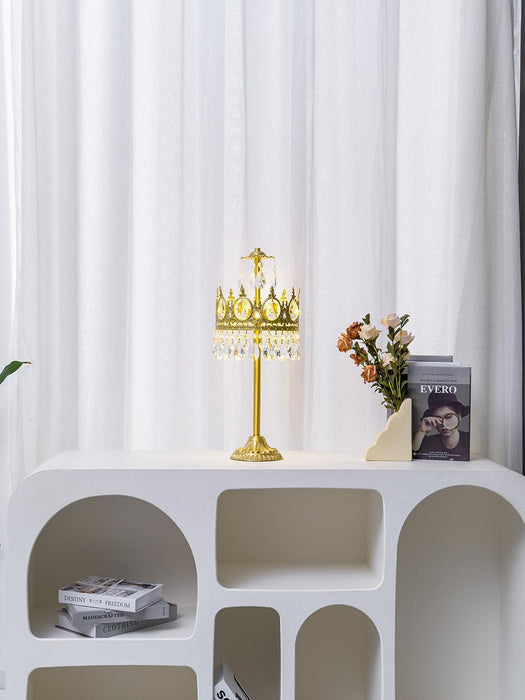 Vintage Crystal Table Light-DWHOME
