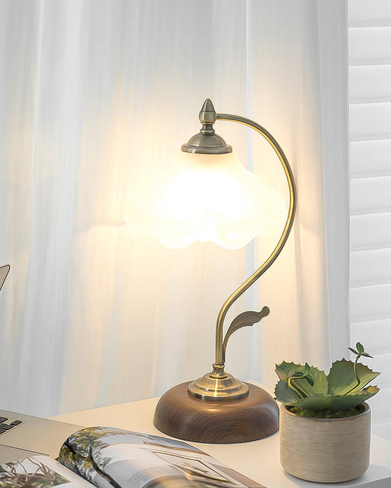 Vintage Laiton Table Lamp-DWHOME