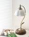 Vintage Laiton Table Lamp-DWHOME