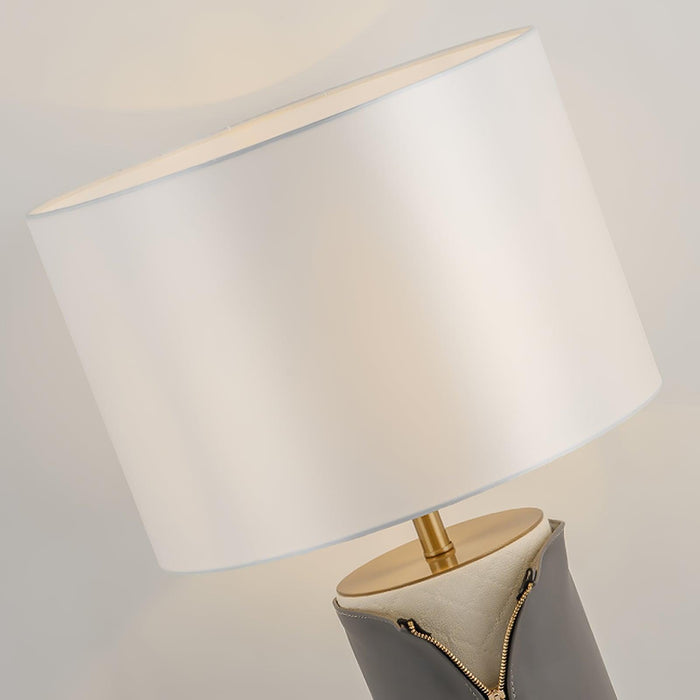 Lampe de table vintage en cuir - DWHOME