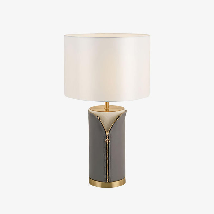 Lampe de table vintage en cuir - DWHOME
