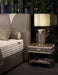 Lampe de table vintage en cuir - DWHOME