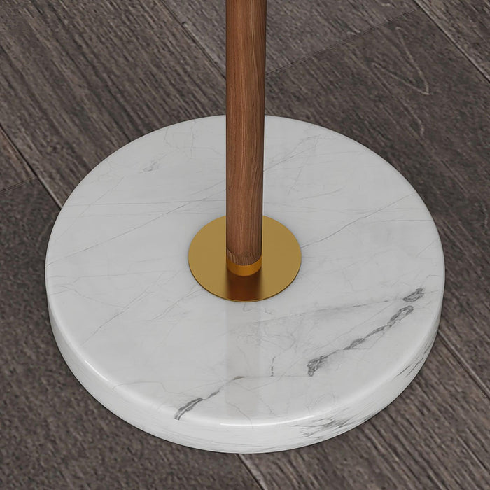 Vintage Pleated Floor Lamp-DWHOME