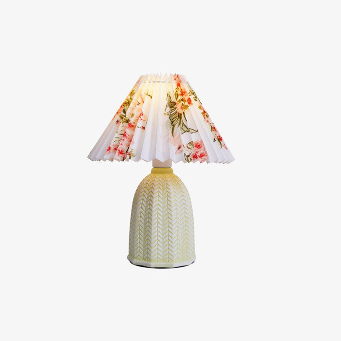 Vintage Pleated Table Lamp - DWHOME