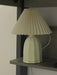 Vintage Pleated Table Lamp - DWHOME