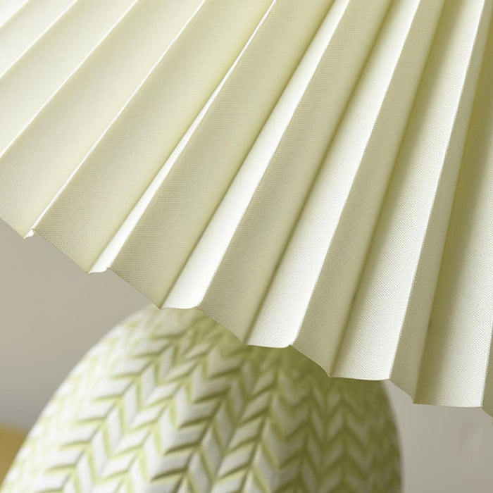 Vintage Pleated Table Lamp - DWHOME
