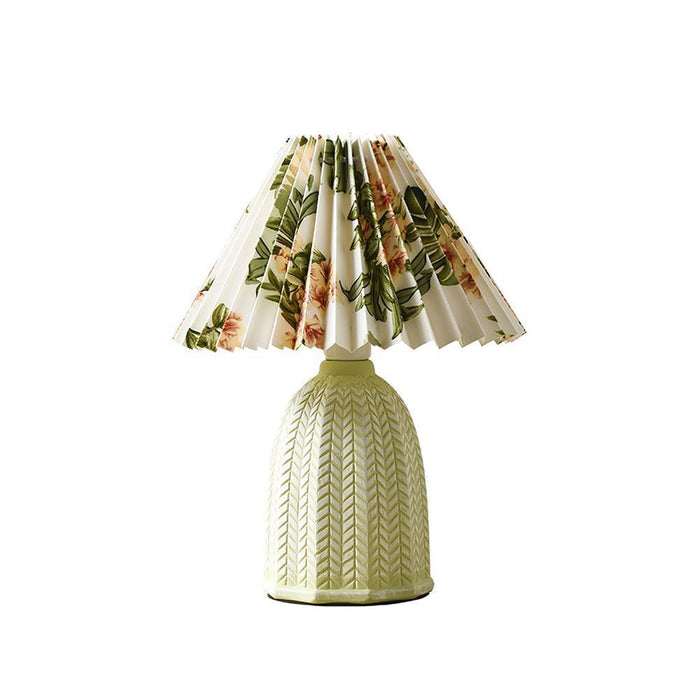Vintage Pleated Table Lamp - DWHOME