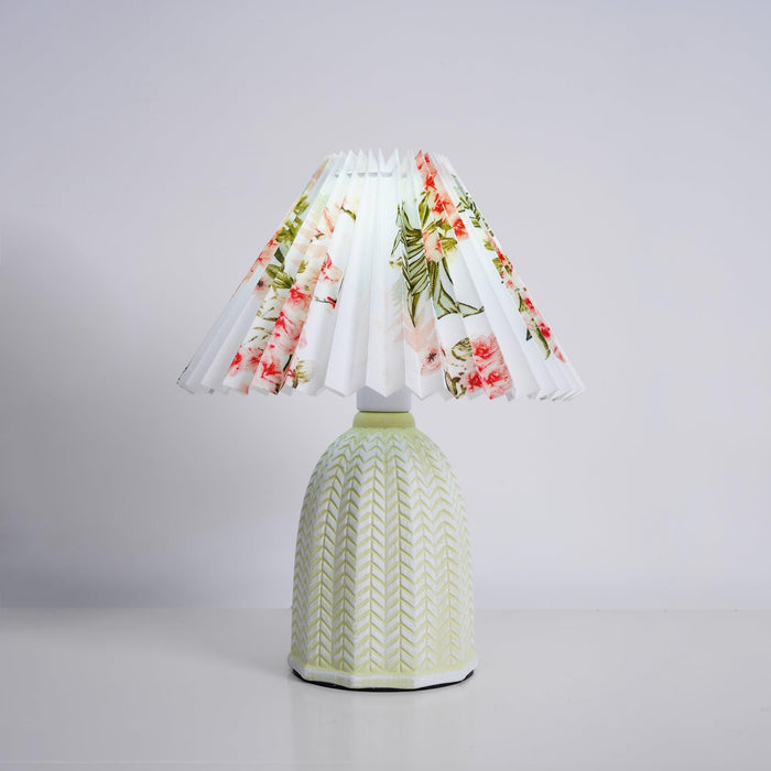 Vintage Pleated Table Lamp - DWHOME