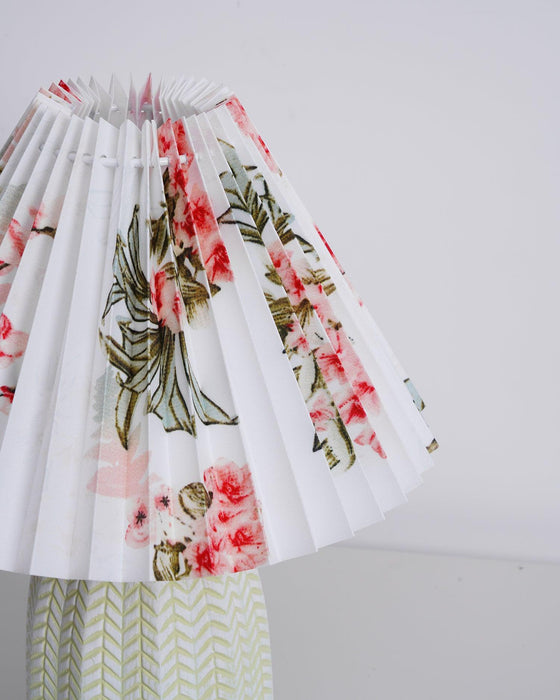 Vintage Pleated Table Lamp - DWHOME