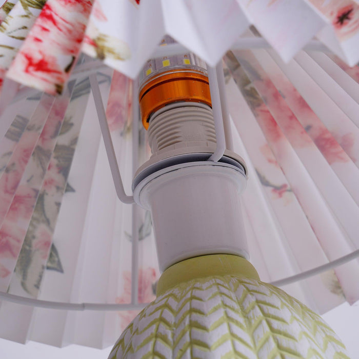 Vintage Pleated Table Lamp - DWHOME