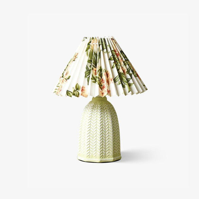 Vintage Pleated Table Lamp - DWHOME
