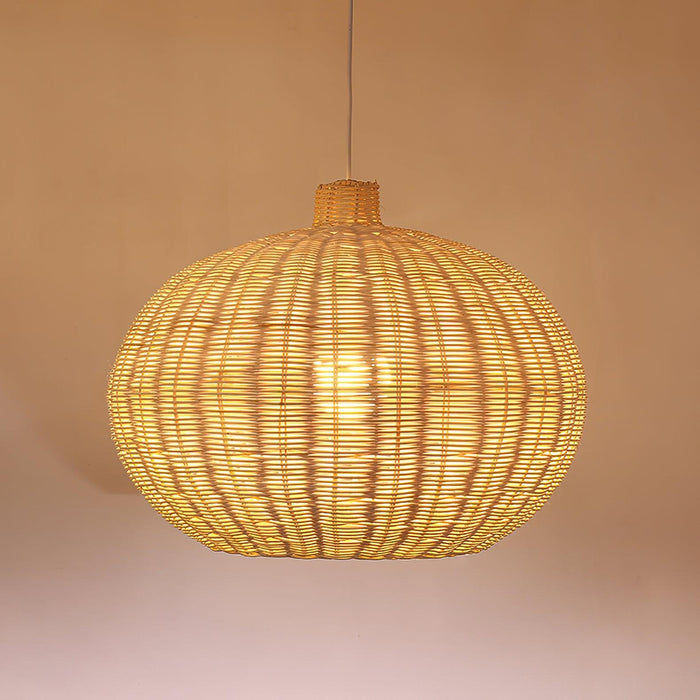 Vintage Rattan Pendant Lamp-DWHOME