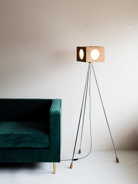 Vintage Tripod Camera Floor Lamp-DWHOME
