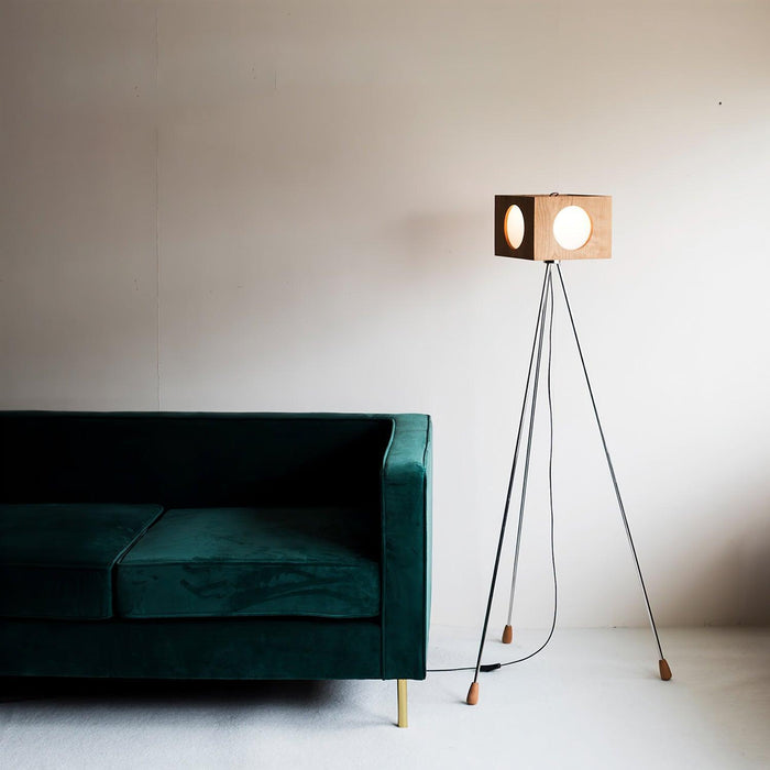 Vintage Tripod Camera Floor Lamp-DWHOME