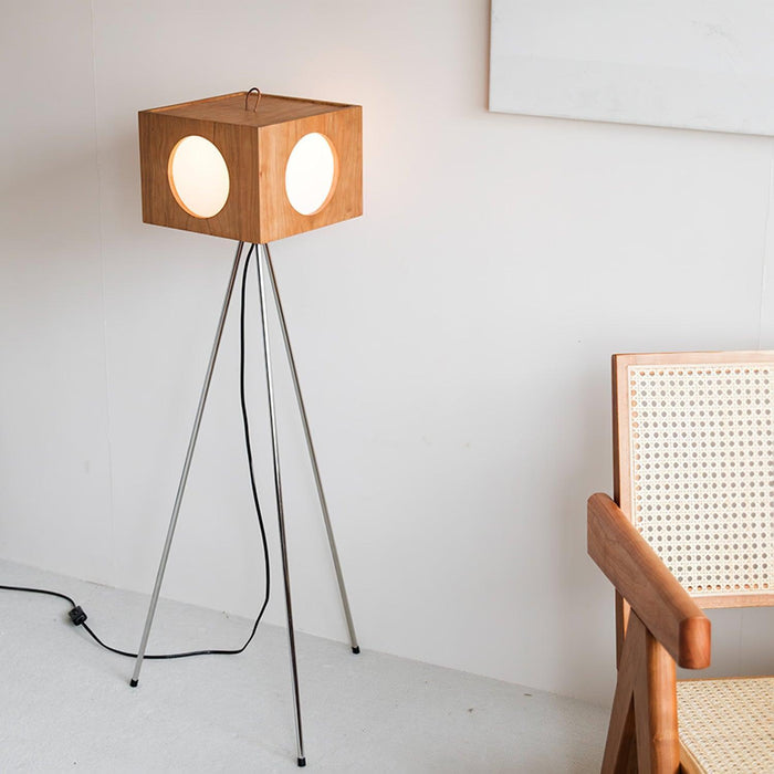 Vintage Tripod Camera Floor Lamp-DWHOME