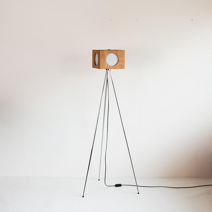 Vintage Tripod Camera Floor Lamp-DWHOME