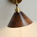 Vintage Wood Plug - in Wall Lamp - Vakkerlight