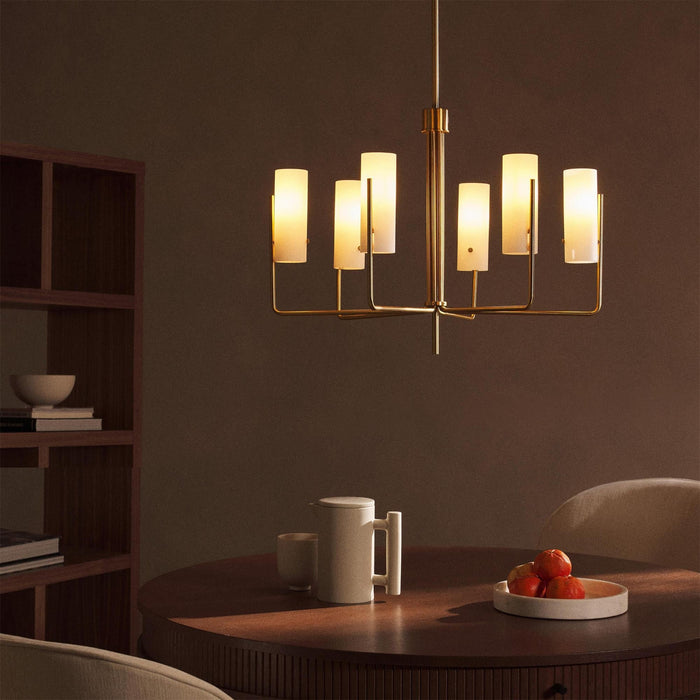 Vivian Glass Chandelier