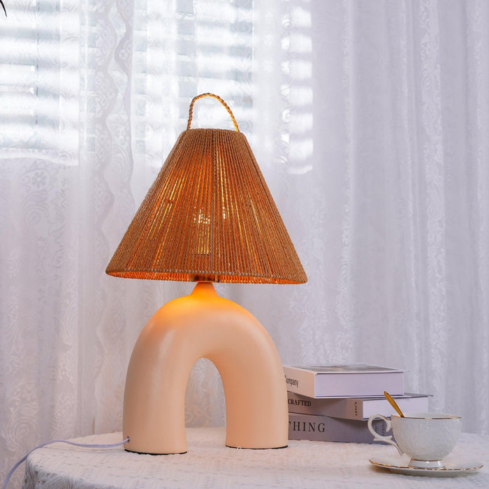 Arched Table Lamp-DWHOME