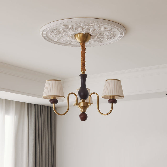 Walden Pleat Chandelier-DWHOME