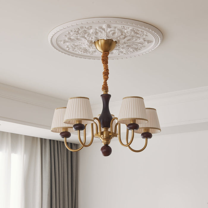 Walden Pleat Chandelier-DWHOME