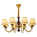 Walden Pleat Chandelier-DWHOME