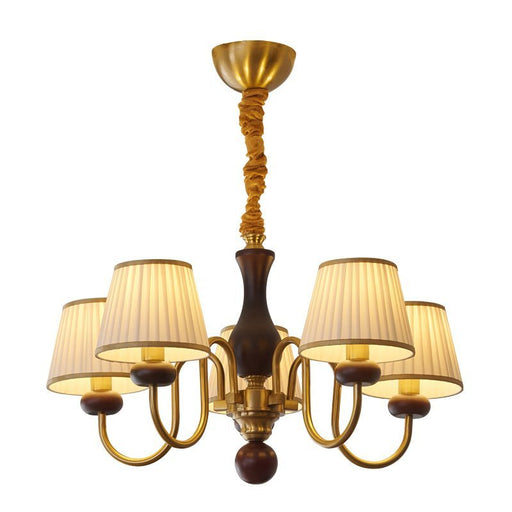 Walden Pleat Chandelier-DWHOME