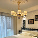 Walden Pleat Chandelier-DWHOME