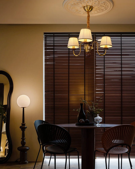 Walden Pleat Chandelier-DWHOME