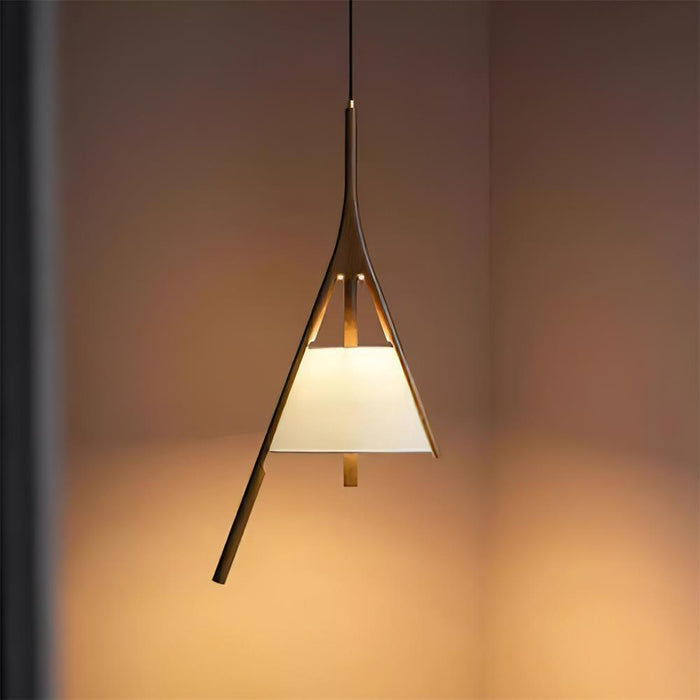 Nanzhi Wood Pendant Lamp-DWHOME
