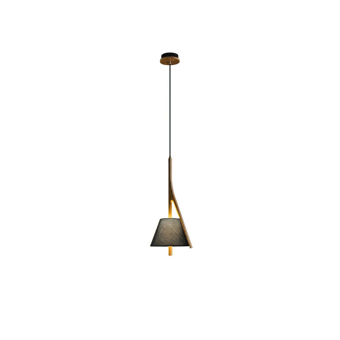 Nanzhi Wood Pendant Lamp-DWHOME