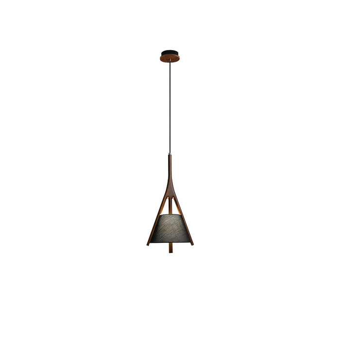 Nanzhi Wood Pendant Lamp-DWHOME
