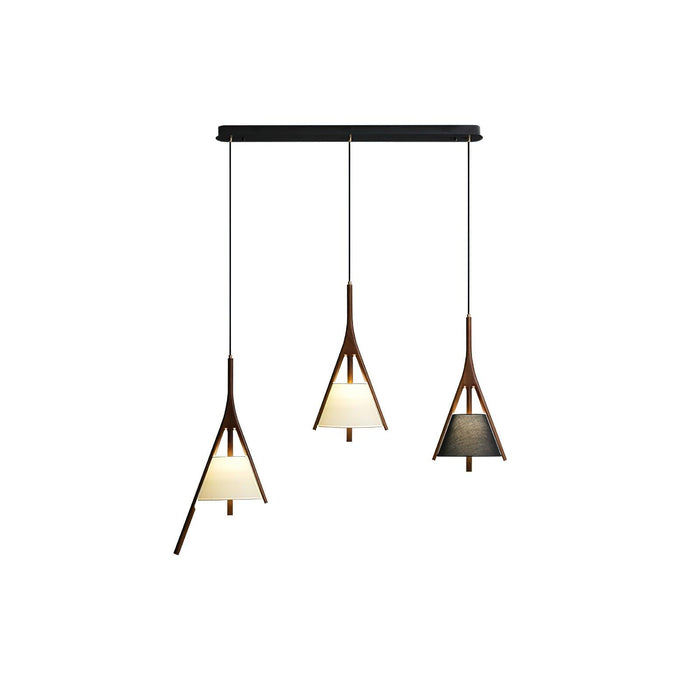 Nanzhi Wood Pendant Lamp-DWHOME