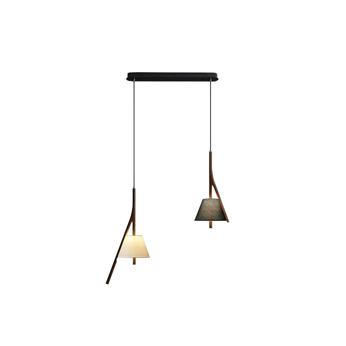 Nanzhi Wood Pendant Lamp-DWHOME