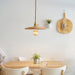 Walnut Conical Pendant Light - DWHOME
