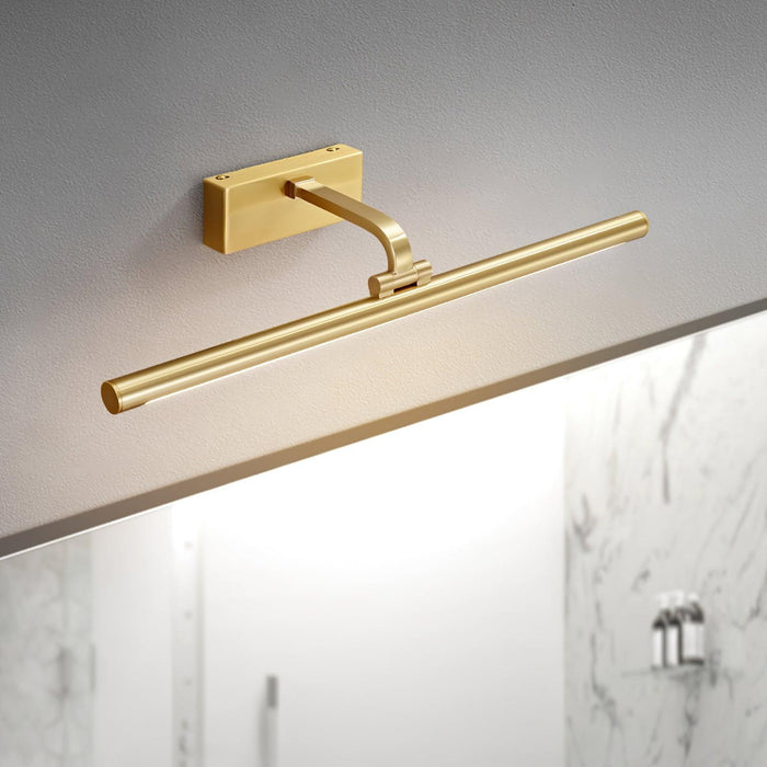 Walnut Color Linear LED Wall Light-DWHOME
