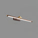 Walnut Color Linear LED Wall Light - Vakkerlight