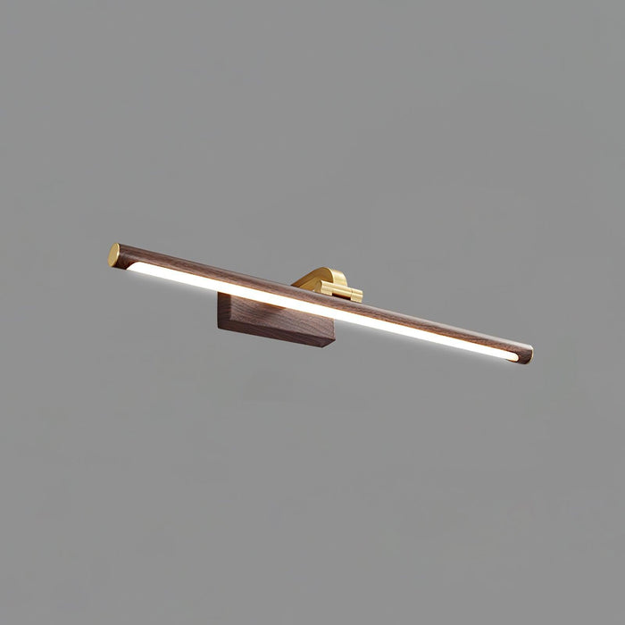 Walnut Color Linear LED Wall Light-DWHOME