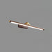 Walnut Color Linear LED Wall Light - DWHOME