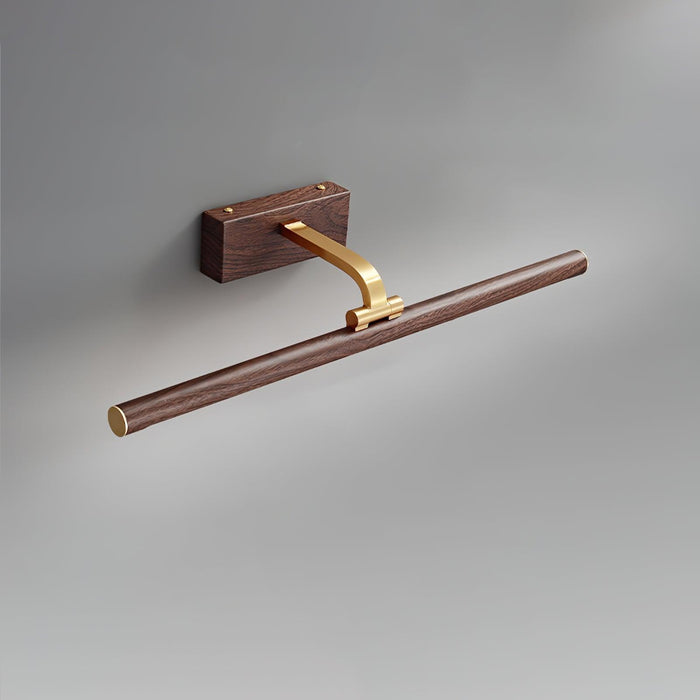Walnut Color Linear LED Wall Light-DWHOME
