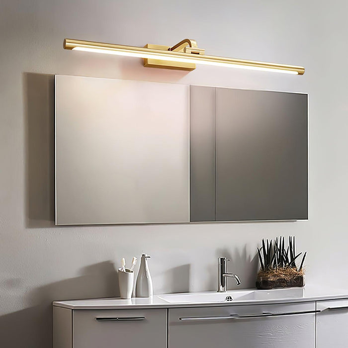 Walnut Color Linear LED Wall Light-DWHOME
