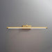 Walnut Color Linear LED Wall Light - DWHOME