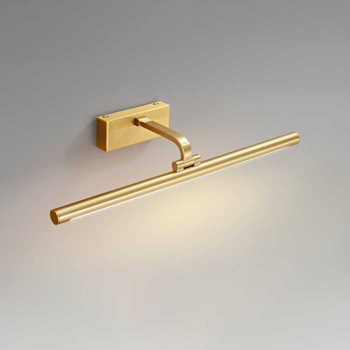 Walnut Color Linear LED Wall Light-DWHOME