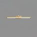 Walnut Color Linear LED Wall Light - Vakkerlight