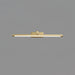Walnut Color Linear LED Wall Light - DWHOME