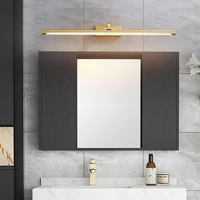 Walnut Color Linear LED Wall Light-DWHOME