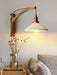 Walnut Swing Arm Wall Lamp-DWHOME