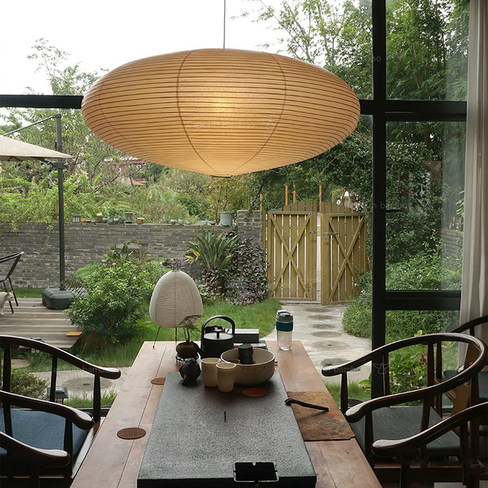 Washi Paper 15A Pendant Light-DWHOME